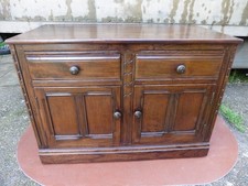 ERCOL SIDEBOARD, CUPBOARD, TV