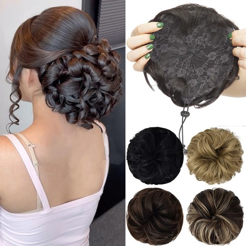 100 real human hair - 100%, bun