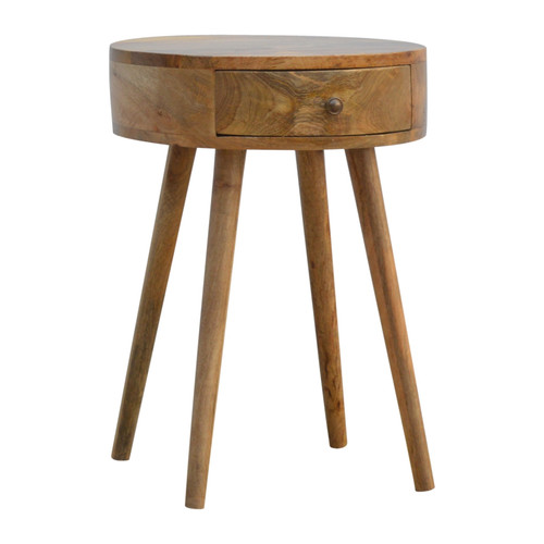 Bedside table beige - table, mango
