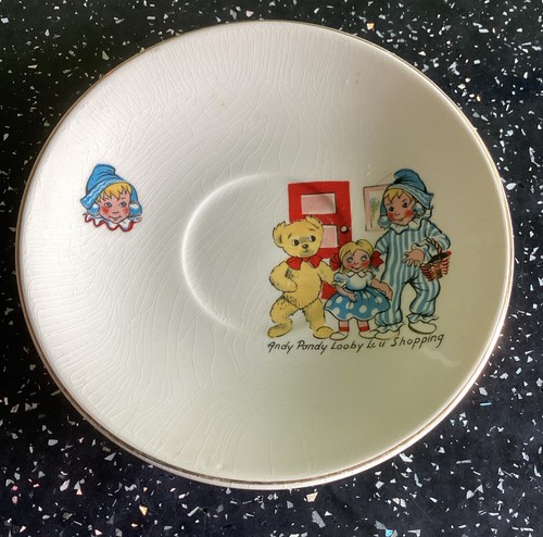 Vintage nursery ware andy - nursery, ware.