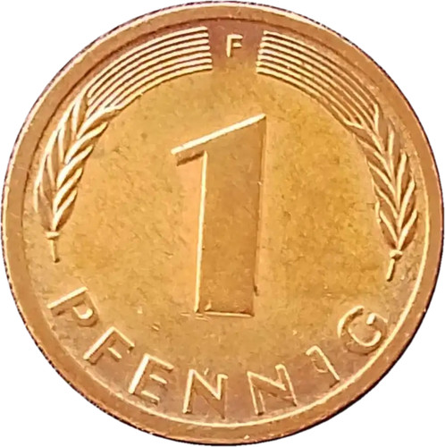 Germany pfennig coin - coin, 1984