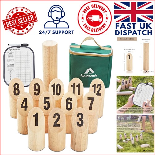 Ultimate wooden toss game with - ultimate,