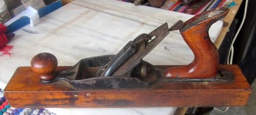 Antique wooden jack wood - 15.3",