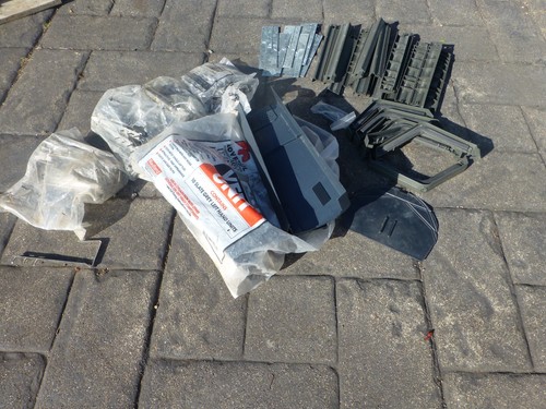 Redland verge clips dry - , fix