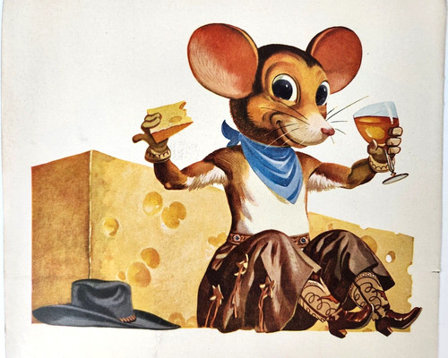 Petri wine cowboy - cowboy, mouse