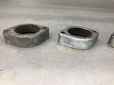 1988 Kawasaki GT550 GT 550 4x exhaust pipe collars, flanges exhaust clamps