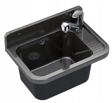 Black Utility Sink Laundry