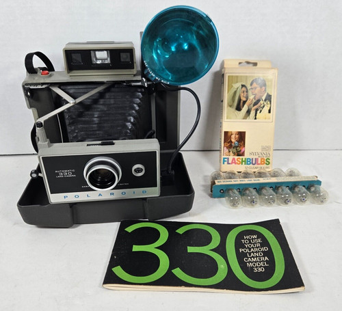 Vintage polaroid automatic 330 - polaroid,