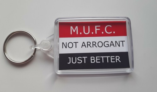 Manchester united keyring - united,