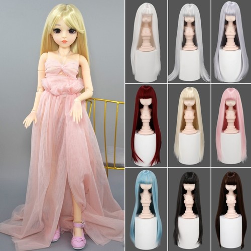 Dolls long straight - straight, hair