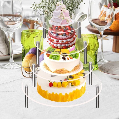 Cake stand acrylic holder - cake,