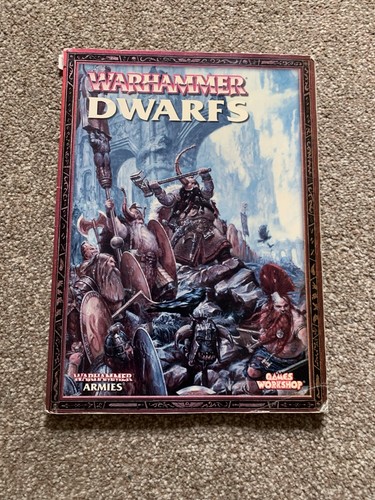 Dwarfs army book softback - dwarfs,