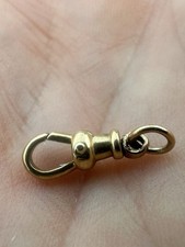 9ct yellow gold swivel dog - 9ct,