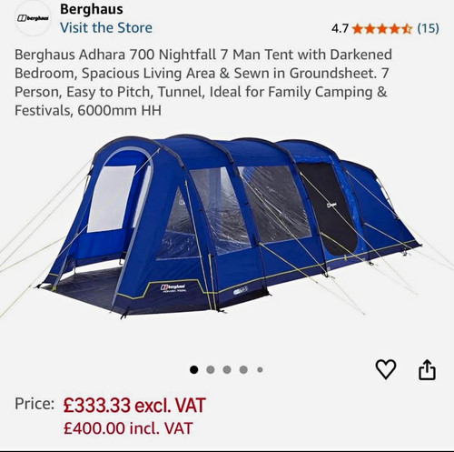 Berghaus adhara 700 - 700, nightfall