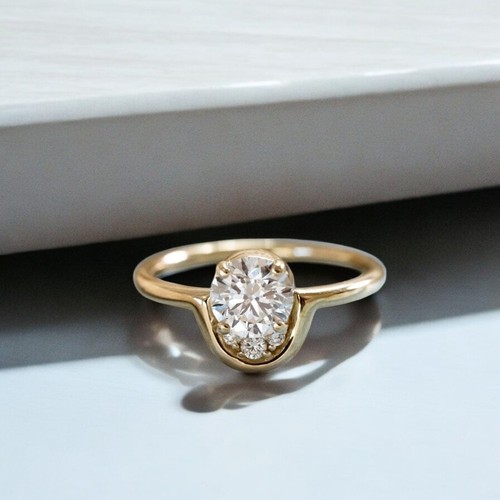 Diamond engagement ring 14k - diamond,