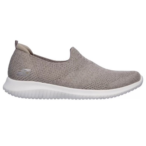 Ladies skechers taupe - ladies,