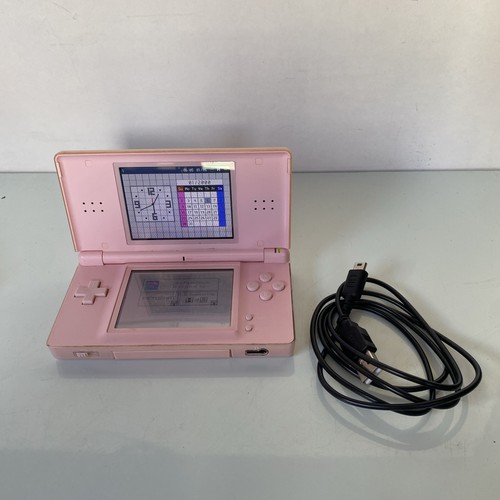 Nintendo lite pink with - in,