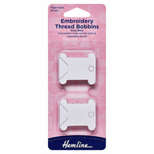 50x Hemline Floss Bobbins -