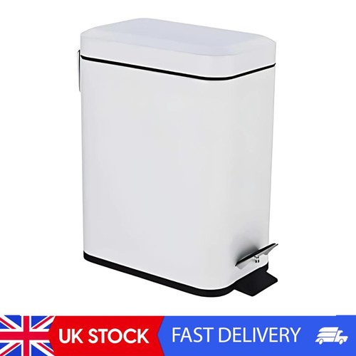 Pedal bin bathroom slim - pedal,