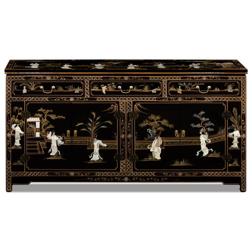 Seller 66in black lacquer - -,