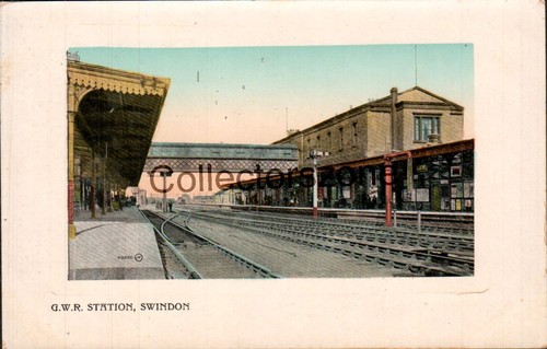 Swindon gwr station printed - swindon,