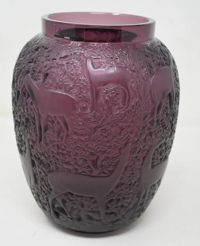 Lalique france amethyst - lalique,