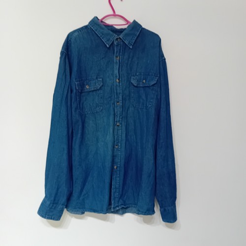Vintage wrangler denim shirt - wrangler,