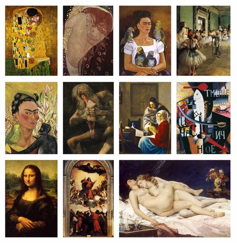 Famous classic paintings - famous,