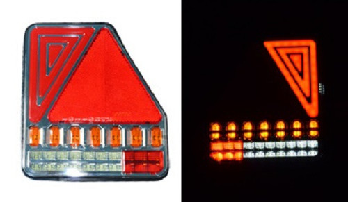 Led neon tail rear lights - led,