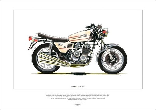 Benelli 750 sei - benelli, superbike