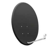 SATELLITE DISH ANTENNA - 90 CM CORAB GREY - WITH SMALL DAMAGE