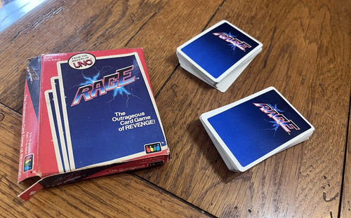 Vintage rage card game uno - rage,