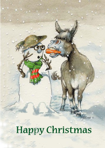 Christmas card pack 6 - card,