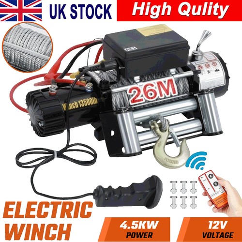 Electric winch 12v - electric,