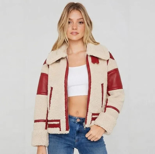 Women sheepskin shearling with - women,