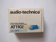 Audio-Technica AT110E Std-Mount Cartridge Stylus Boxed Never Used