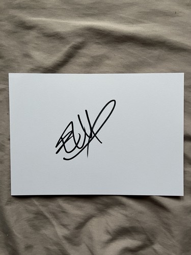 The edge genuine autograph - edge,