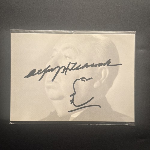 Alfred hitchcock signed - alfred,