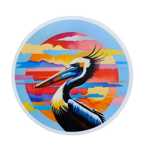 Pelican sticker vinyl decal - pelican,