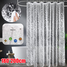 3D EVA Pebbles Shower Curtain