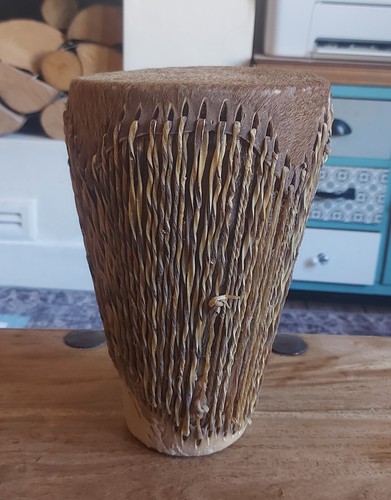 Vintage african djembi hand - vintage,