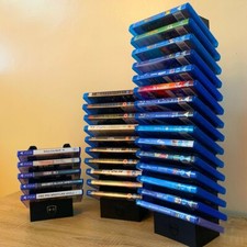 Game & DVD Storage stand PlayStation Xbox Blu-ray Free Standing Wall Mounted