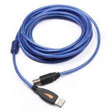 Long 15FT Printer Cable, USB