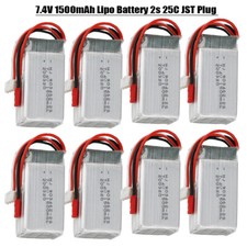 7.4V Lipo Battery 1500mAh 25C