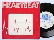 Heartbeat Heartbeat 7" Kingsway KINGSWAY1 EX/EX 1982 picture sleeve, signed