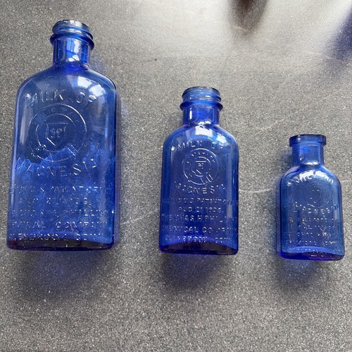 Vintage blue milk - milk, of