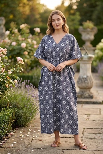 Women long african kaftan - women's,