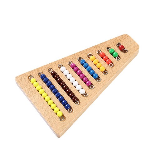 Montessori beads with - montessori,