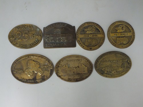 Job lot vintage brass - lot, steam