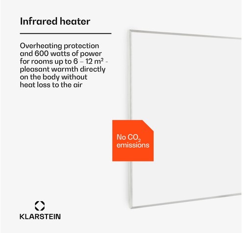 Klarstein infrared wall panel - infrared,